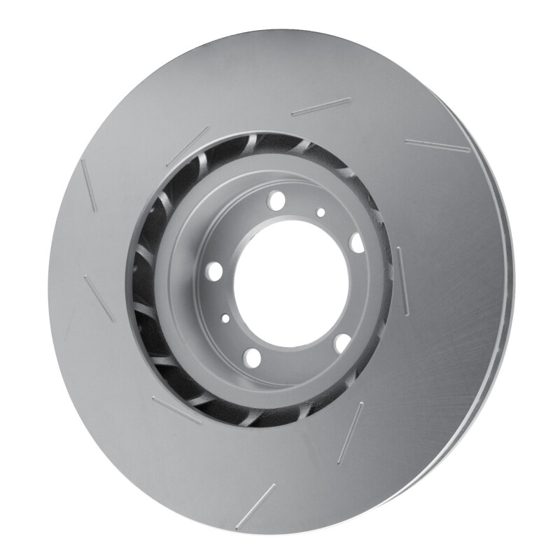 Porsche Panamera Brake Rotor (1) - Right Front - R1 Concepts - Hi-Carbon Alloy GEOMET - Slotted - `10-`23